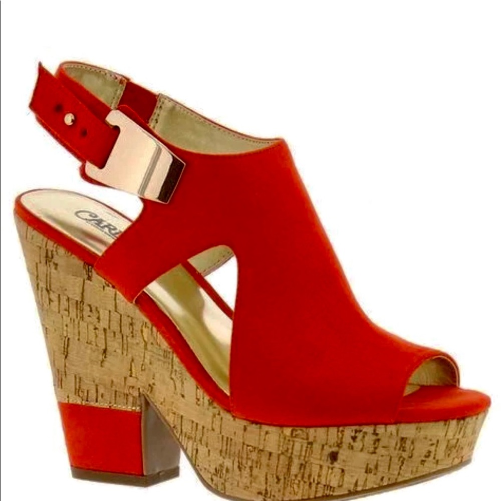 Carlos Santana -Bristol Platform Wedge Sandals